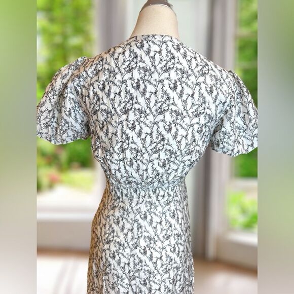 CLUB MONACO MIDI Button Front Dress Size 0 - Picture 7 of 16